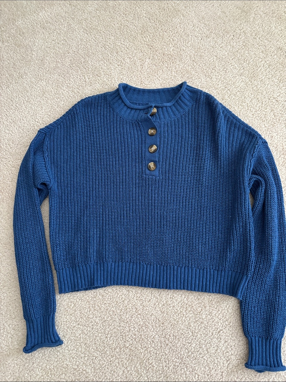 American Eagle sweater xxs royal blue